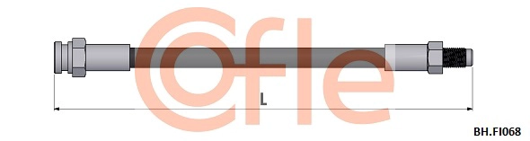 Тормозной шланг COFLE 92.BH.FI068