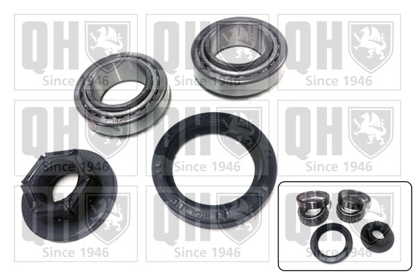 Комплект подшипника ступицы колеса QUINTON HAZELL QWB1082
