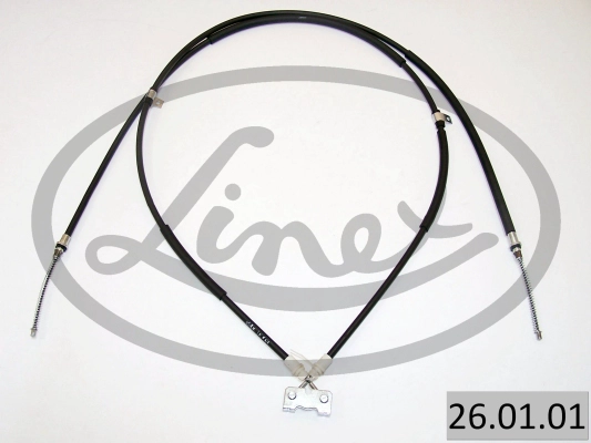 Тросик cтояночный тормоз LINEX 26.01.01