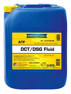Масло трансмиссия с двойным сцеплением (dsg) ravenol atf dct/dsg getriebe fluid RAVENOL 1212106-020