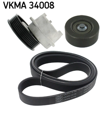 Поликлиновой ременный комплект SKF VKMA 34008