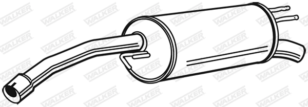 Глушитель выхлопных газов конечный WALKER PRODUCTS 21484