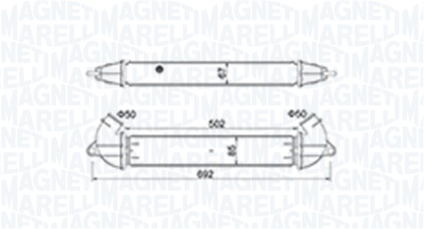 Интеркулер MAGNETI MARELLI 351319204610