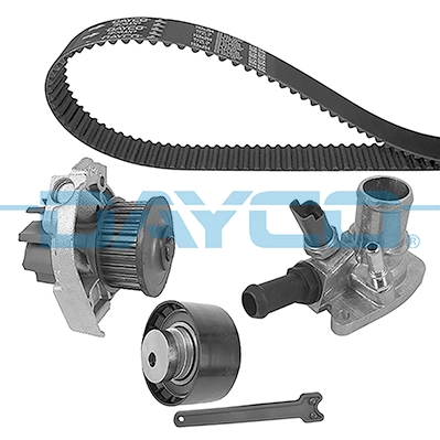 Водяной насос + комплект зубчатого ремня DAYCO KTBWP2853T2