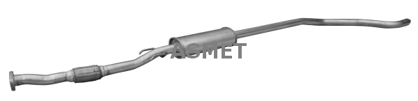 Средний глушитель выхлопных газов ASMET 29.015