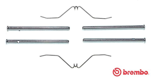 Комплектующие колодки дискового тормоза prime line BREMBO A 02 264