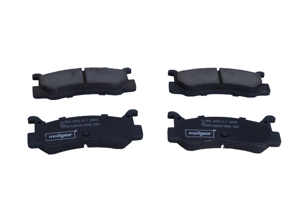 Комплект тормозных колодок дисковый тормоз MAXGEAR 19-3066