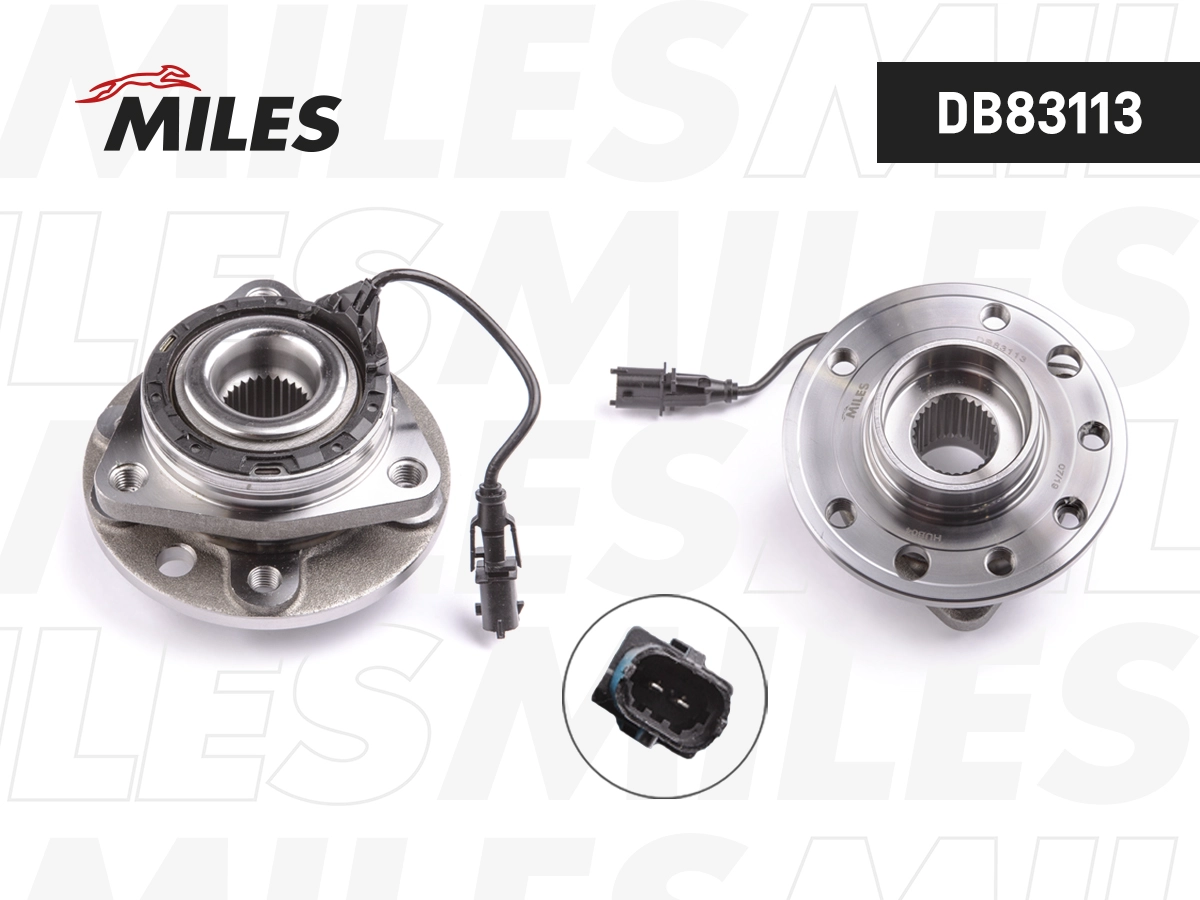 Комплект подшипника ступицы колеса MILES DB83113
