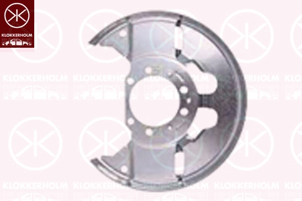 Отражатель диск тормозного механизма KLOKKERHOLM 5078370