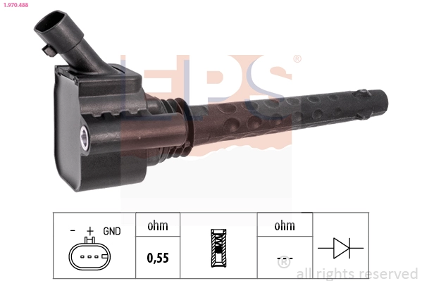 Катушка зажигания made in italy - oe equivalent EPS 1.970.488