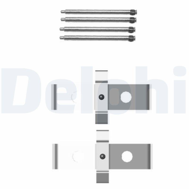 Комплектующие колодки дискового тормоза DELPHI LX0408