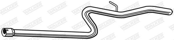 Труба выхлопного газа WALKER PRODUCTS 10572