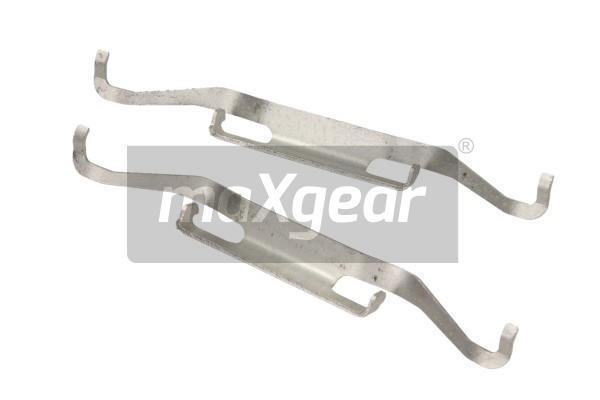 Комплектующие колодки дискового тормоза MAXGEAR 27-0556