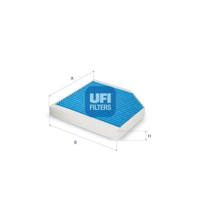 Фильтр воздух во внутренном пространстве argentium UFI 34.390.00