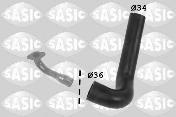 Трубка нагнетаемого воздуха SASIC 3336269