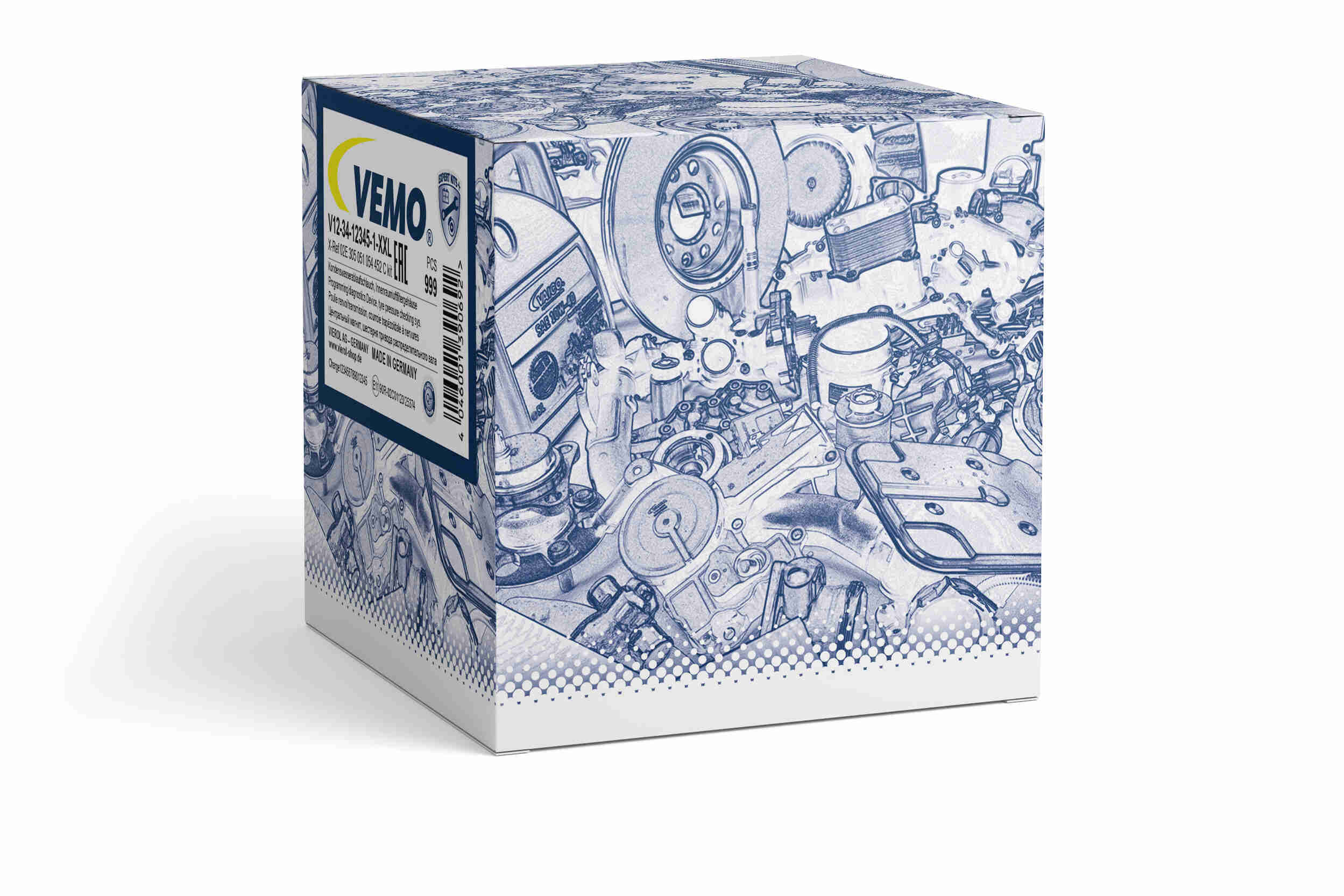 Модуль масляного фильтра q+ original equipment manufacturer quality VEMO V22-60-0058