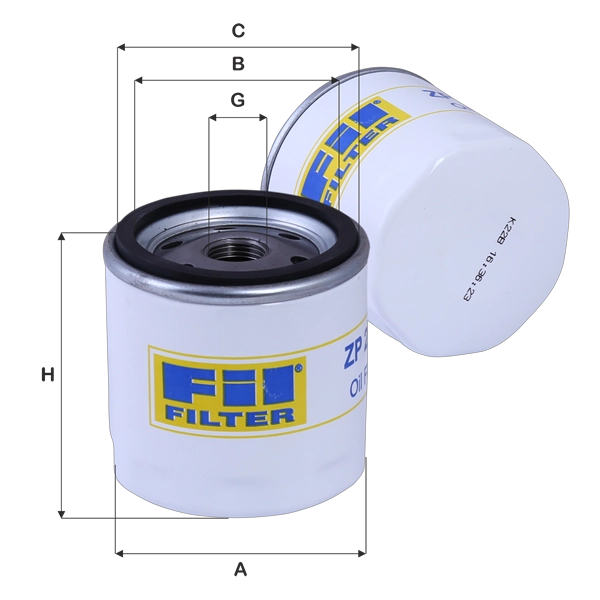 Масляный фильтр FIL FILTER ZP 21 C