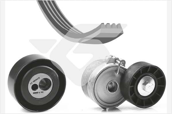 Поликлиновой ременный комплект HUTCHINSON KHV 129