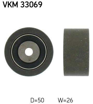 Паразитный / ведущий ролик поликлиновой ремень SKF VKM 33069
