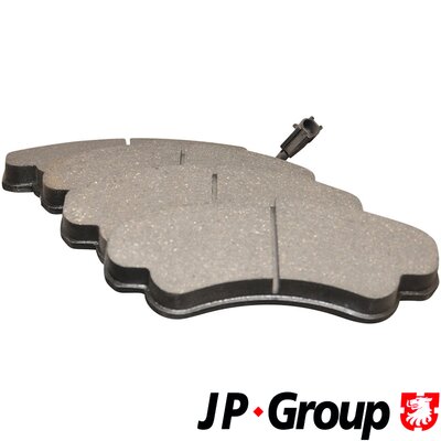 Комплект тормозных колодок дисковый тормоз jp group JP GROUP 4163601010