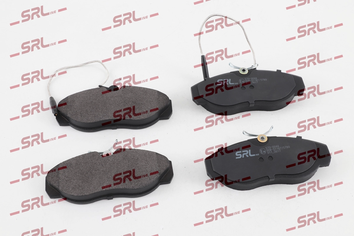 Комплект тормозных колодок дисковый тормоз SRLINE S70-0044