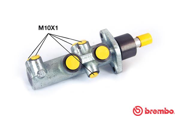 Главный тормозной цилиндр essential line BREMBO M 61 043