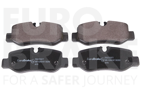 Комплект тормозных колодок дисковый тормоз EUROBRAKE 5502223377