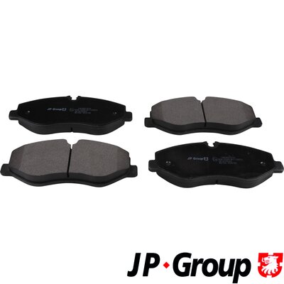Комплект тормозных колодок дисковый тормоз jp group
