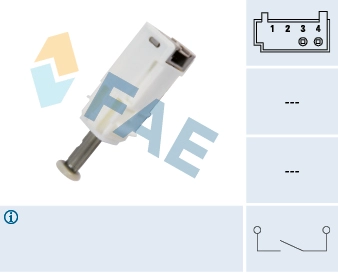 Выключатель привод сцепления (tempomat) FAE 24791