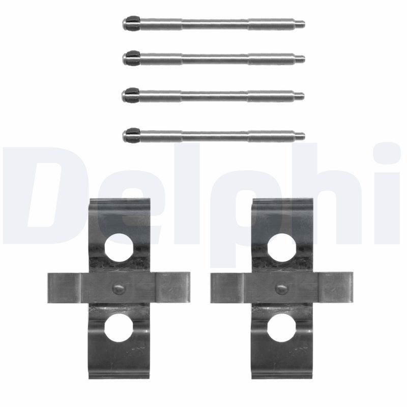 Комплектующие колодки дискового тормоза DELPHI LX0652