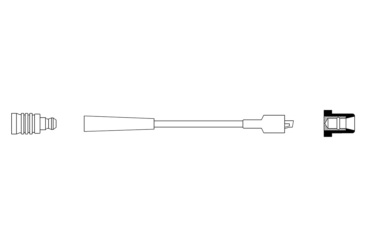 Провод зажигания BOSCH 0 986 356 060