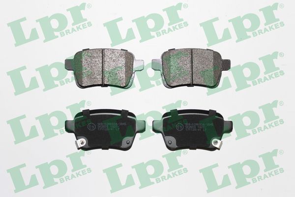 Комплект тормозных колодок дисковый тормоз LPR 05P1827