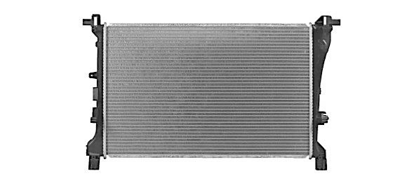 Радиатор охлаждение двигателя AVA QUALITY COOLING FT2473