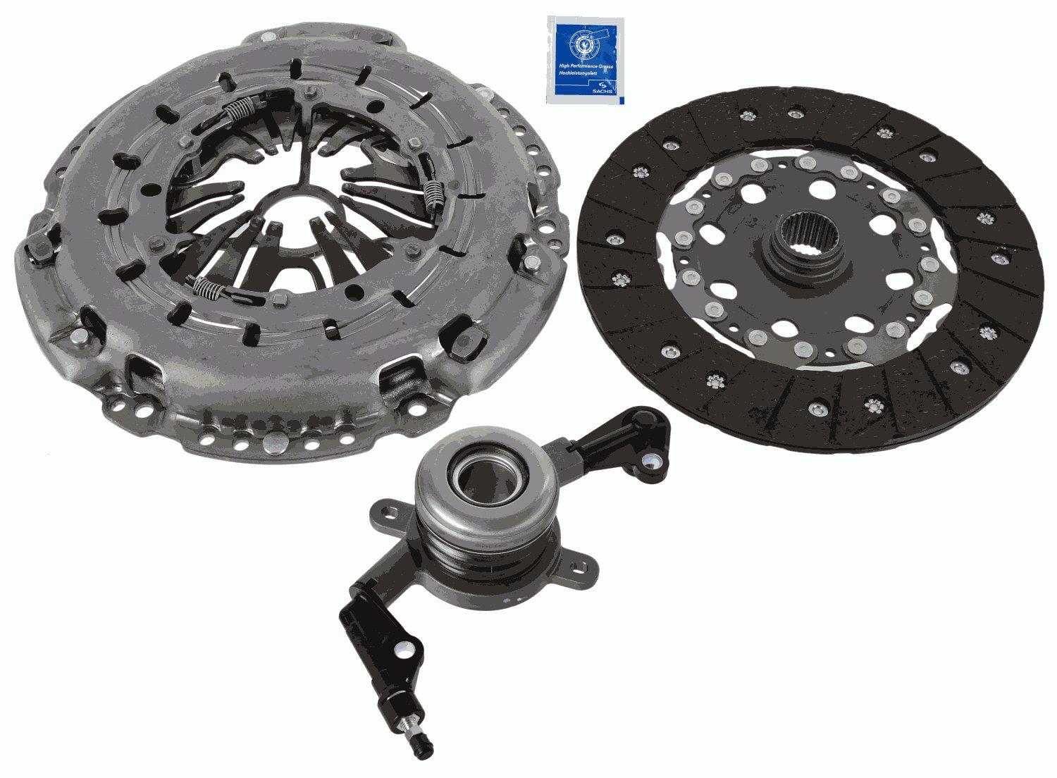 Комплект сцепления xtend kit plus csc SACHS 3000 990 448