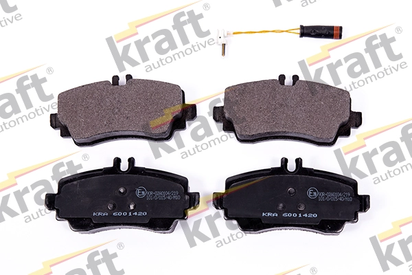 Комплект тормозных колодок дисковый тормоз KRAFT AUTOMOTIVE 6001420