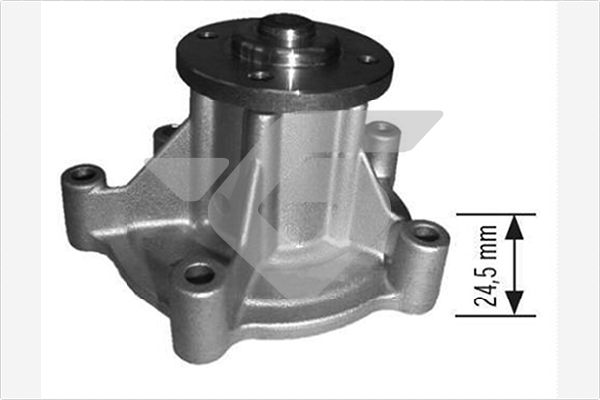 Водяной насос охлаждение двигателя HUTCHINSON WP152