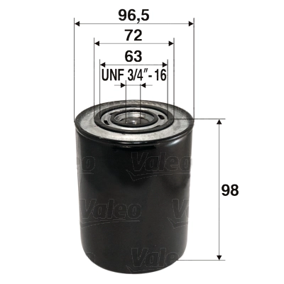 Масляный фильтр VALEO 586007