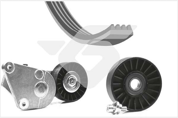 Поликлиновой ременный комплект HUTCHINSON KHV 58