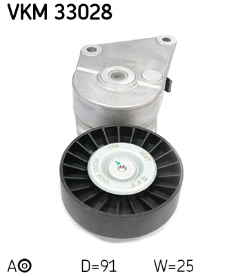 Натяжной ролик поликлиновой ремень SKF VKM 33028