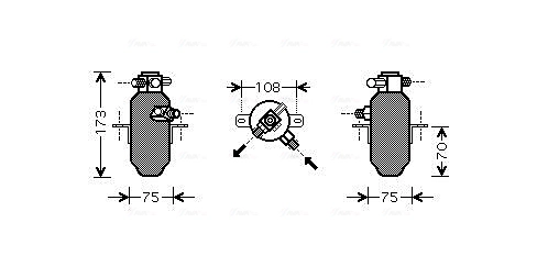 Осушитель кондиционер AVA QUALITY COOLING MSD374