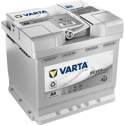 Стартерная аккумуляторная батарея silver dynamic agm VARTA 550901054J382