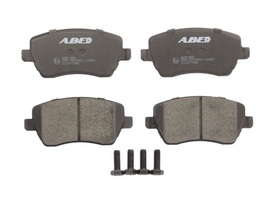 Комплект тормозных колодок дисковый тормоз ABE C11077ABE