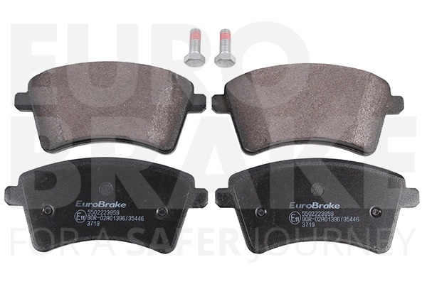 Комплект тормозных колодок дисковый тормоз EUROBRAKE 5502223959