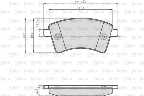 Комплект тормозных колодок дисковый тормоз optipack for lcv VALEO 872693