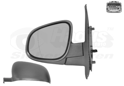 Наружное зеркало hagus VAN WEZEL 4412807