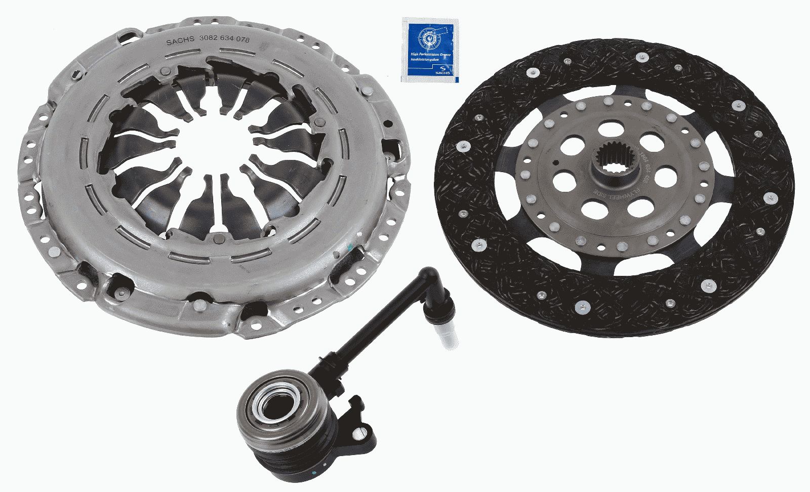 Комплект сцепления kit plus csc SACHS 3000 990 571