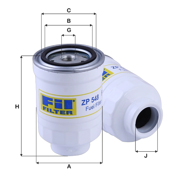 Топливный фильтр FIL FILTER ZP 548 F