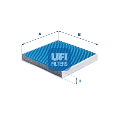 Фильтр воздух во внутренном пространстве argentium UFI 34.271.00