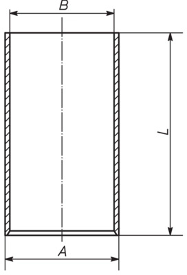 Гильза цилиндра MAHLE/KNECHT 039 WV 21 00