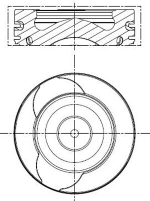 Поршень MAHLE/KNECHT 021 PI 00128 001
